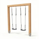 EXIT Linea Massiv 140 Balan&ccedil;oire double en bois