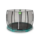 Trampoline enterr&eacute; EXIT Allure Classic &oslash;305cm - vert