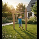 Barre fixe en bois EXIT Linea Robust 110