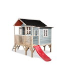 Cabane en bois EXIT Loft 350 - bleu