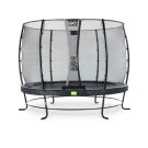 Trampoline EXIT Elegant ø305cm avec filet de sécurité Economy - noir