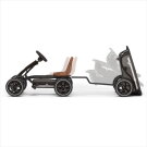 EXIT Foxy kart à pédales avec remorque pour enfants noir | dès 2 ans
