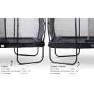 Trampoline EXIT Elegant Premium ensemble complet 244x427cm - noir