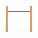 Barre fixe en bois EXIT Linea Robust 110