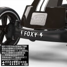 EXIT Foxy kart à pédales avec remorque pour enfants noir | dès 2 ans