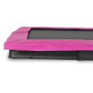 Le trampoline EXIT Silhouette inground 214x305cm - rose