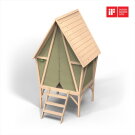 Maisonnette Yuki 300 avec toboggan EXIT Toys