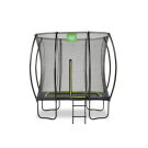 Trampoline EXIT Silhouette 153x214cm avec échelle - noir