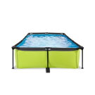 Piscine EXIT Lime 300x200x65cm avec pompe filtrante - vert