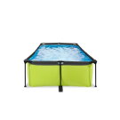 Piscine EXIT Lime 220x150x65cm avec pompe filtrante - vert