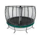Trampoline EXIT Elegant Premium ensemble complet ø366cm - vert