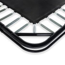 EXIT Dynamic trampoline enterré au niveau du sol 244x427cm avec dalles de sécurité Freezone - noir
