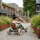 EXIT Foxy kart à pédales pour enfants vert | kart à pédales dès 2 ans