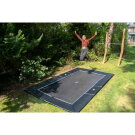 Trampoline enterré au niveau du sol EXIT Dynamic sports 305x519cm - noir