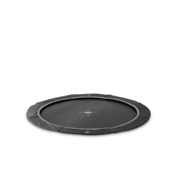 Trampoline de sport enterré au niveau du sol EXIT InTerra ø244cm - noir