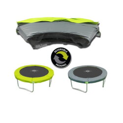 Bord de protection EXIT pour trampoline Twist ø 183 cm - vert/gris