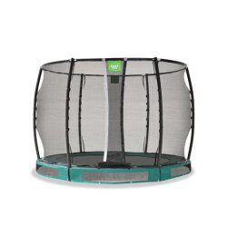 Trampoline enterr&eacute; EXIT Allure Premium &oslash;305cm - vert