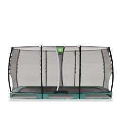 Trampoline enterr&eacute; EXIT Allure Classic 244x427cm - vert