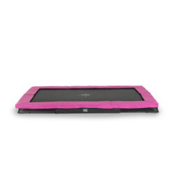 Trampoline enterré EXIT Silhouette sports ø214x305cm - rose