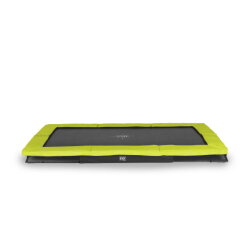 Trampoline enterré EXIT Silhouette sports ø214x305cm - vert