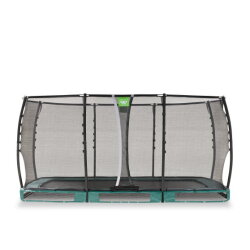 Trampoline enterr&eacute; EXIT Allure Premium 244x427cm - vert
