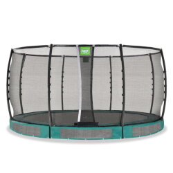 Trampoline enterr&eacute; EXIT Allure Premium &oslash;427cm - vert