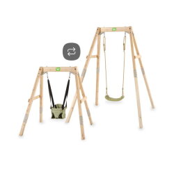 Balançoire en bois évolutive EXIT Silvi