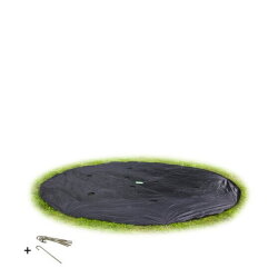 Housse de protection pour trampoline enterré niveau sol EXIT ø244cm