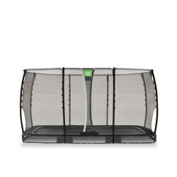 Trampoline enterr&eacute; EXIT Allure Classic 214x366cm - noir