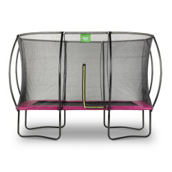 Trampoline EXIT Silhouette 244x366cm - rose
