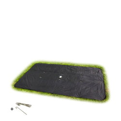 Housse de protection rectangulaire pour trampoline enterré EXIT 214 x 366 cm