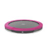 Le trampoline EXIT Silhouette inground ø305cm - rose