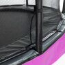 Trampoline enterré EXIT Elegant Premium de 214x366cm avec filet de sécurité Deluxe - violet