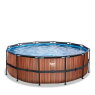 EXIT Replacement Frame Pool ø427x122cm – Timber S