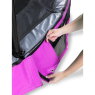 Trampoline enterré EXIT Elegant Premium de 214x366cm avec filet de sécurité Deluxe - violet