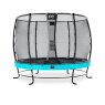 Trampoline EXIT Elegant Premium ø305cm avec filet de sécurité Deluxe - bleu