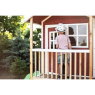 Cabane en bois EXIT Loft 700 - rouge