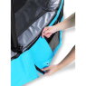 Trampoline enterré EXIT Elegant Premium de 214x366cm avec filet de sécurité Deluxe - bleu
