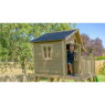 Maisonnette en bois EXIT Crooky 750 - gris-beige