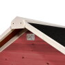 Cabane en bois EXIT Loft 750 - rouge