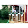 Cabane en bois EXIT Loft 700 - rouge