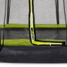 Trampoline enterré EXIT Silhouette ø427cm avec filet de sécurité - vert