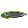 Le trampoline enterré EXIT InTerra groundlevel ø427cm - gris