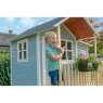Maisonnette en bois EXIT Loft 750 - bleu