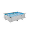 Piscine EXIT Soft Grey 300x200x65cm avec pompe filtrante - gris