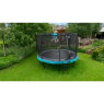 Trampoline EXIT Elegant ø305cm avec filet de sécurité Economy - bleu