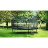 Trampoline EXIT Elegant Premium ø427cm avec filet de sécurité Deluxe - noir