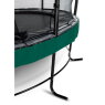 Trampoline EXIT Elegant Premium ø305cm avec filet de sécurité Deluxe - vert