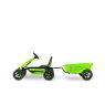 Kart EXIT Foxy Green avec remorque - vert