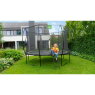 Trampoline EXIT Silhouette ø427cm avec échelle - noir